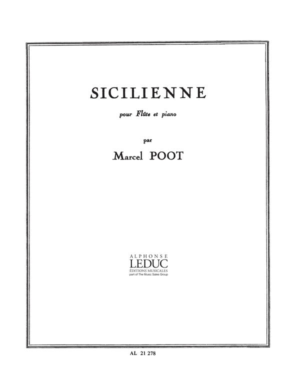 Sicilienne | Poot | Flûte
