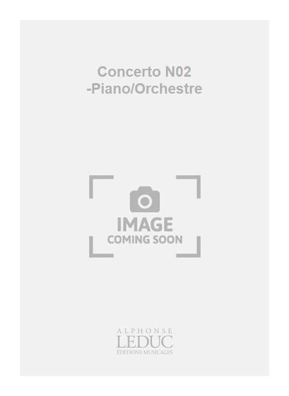 Concerto N02 -Piano/Orchestre | Marcel Bitsch