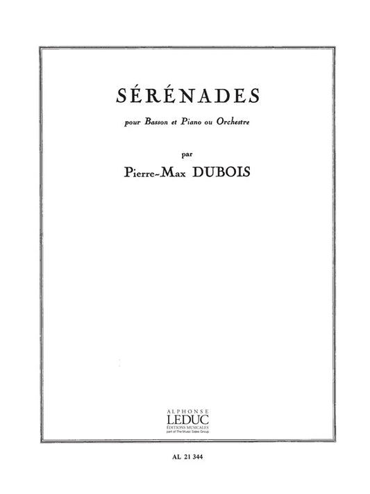 Sérénades | Pierre-Max Dubois | Basson