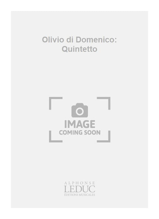 Olivio di Domenico: Quintetto | Quintette à vent