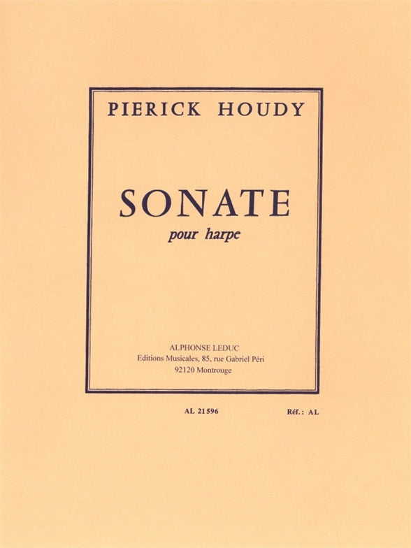 Sonate | Pierick Houdy | Harpe