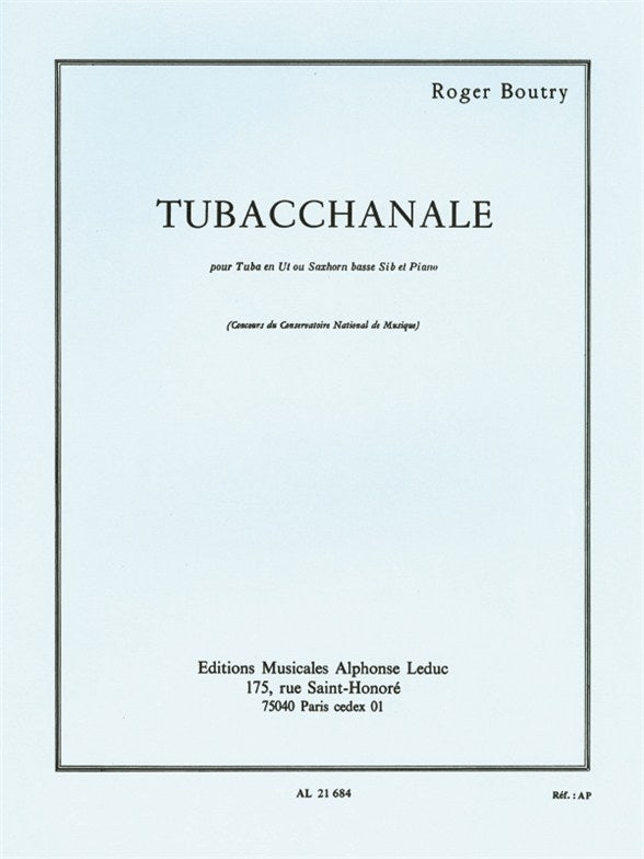 Tubacchanale | Roger Boutry