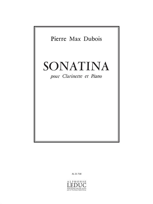 Sonatine | Pierre-Max Dubois | Clarinette