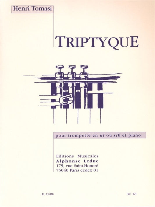 Tryptique pour trompette et piano | Henri Tomasi