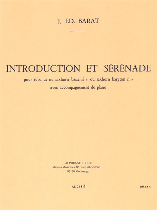 Introduction Et Sérénade | Jacques Barat | Tuba
