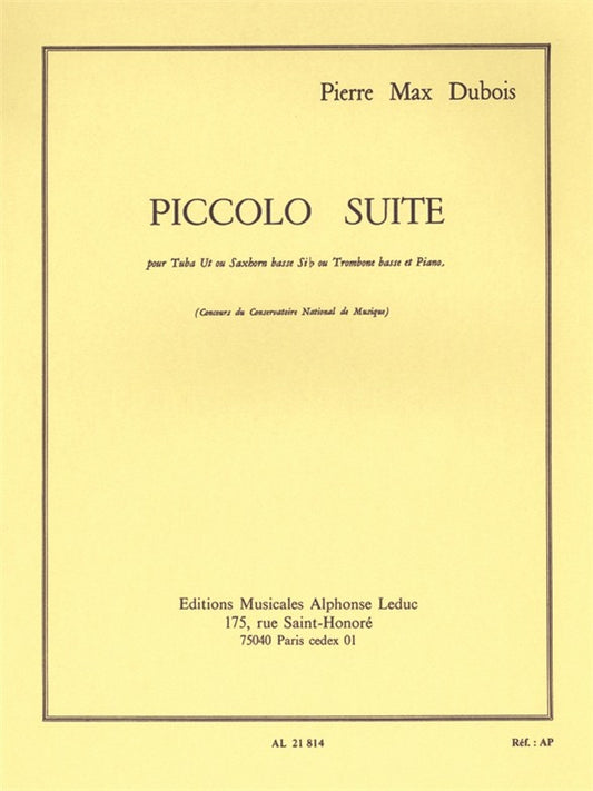 Piccolo Suite | Pierre-Max Dubois | Tuba