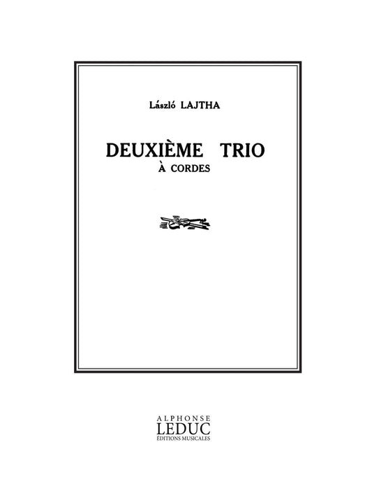 Trio à cordes n° 2, op. 18 | Laszlo Lajtha | Violon | Jeu de parties
