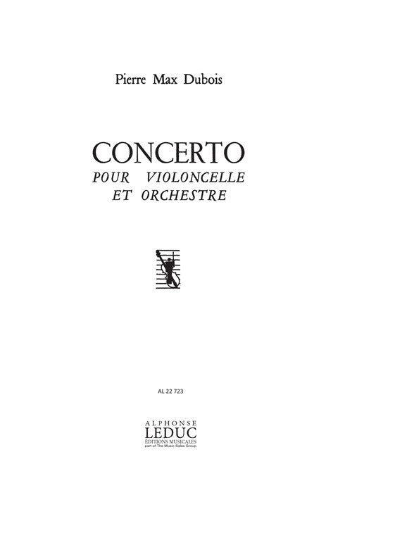Concerto | Pierre-Max Dubois | Violoncelle