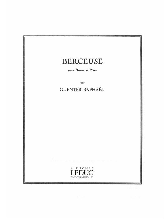 Berceuse | Raphael | Basson