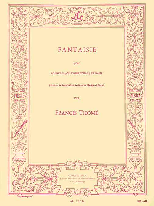 Fantaisie | Francis Thomé | Trompette