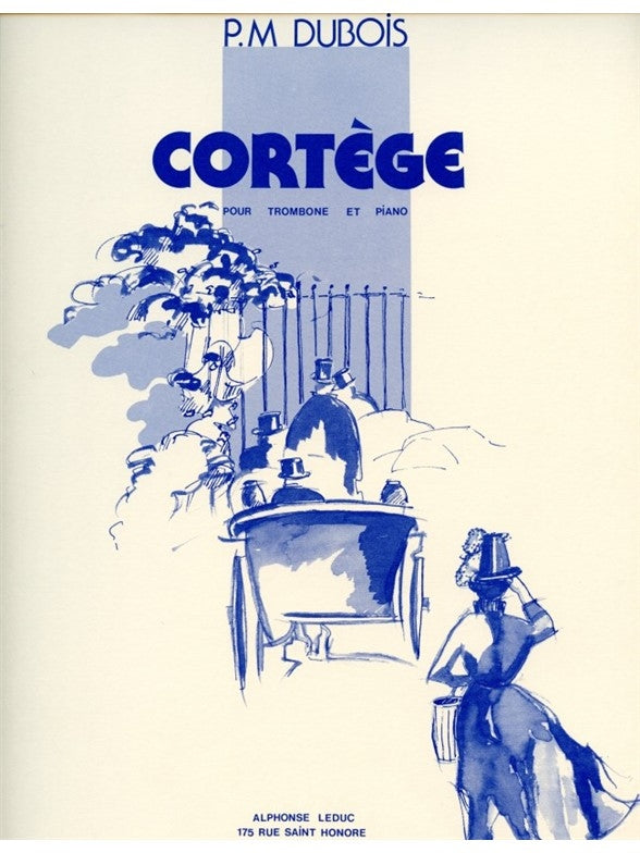 Cortège pour trombone et piano | Pierre-Max Dubois