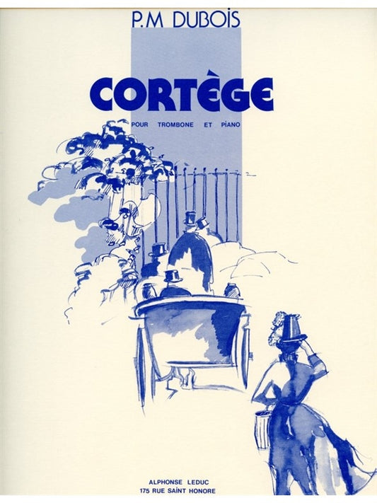 Cortège pour trombone et piano | Pierre-Max Dubois