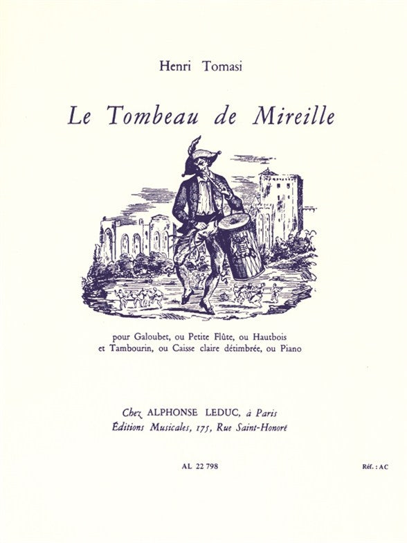 Henri Tomasi: Le Tombeau de Mireille | Piccolo