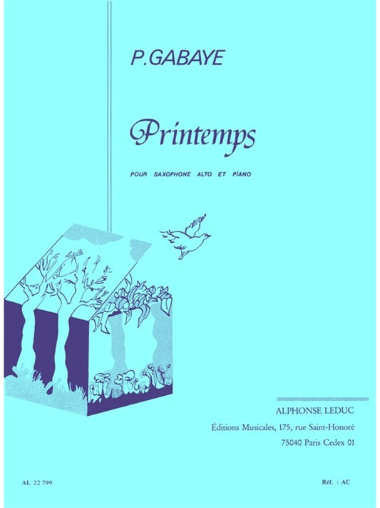 Printemps | Gabaye | Saxophone