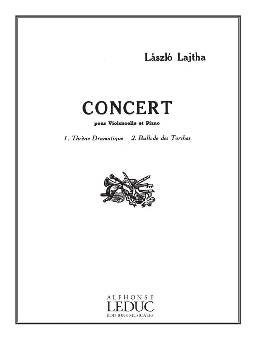 Concert | Laszlo Lajtha | Violoncelle