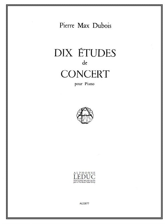 Presto con Fuoco | Pierre-Max Dubois | Piano