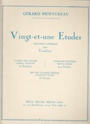 21 Études | Pichaureau | Trombone