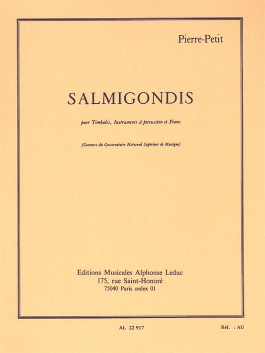 Salmigondis | Pierre Petit | Timbales