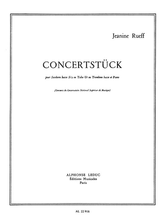 Concertstück | Jeanine Rueff | Tuba