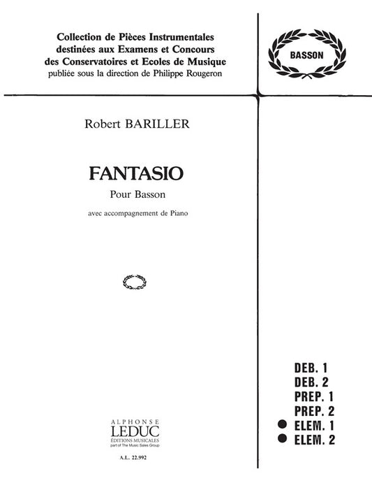Fantasio | Robert Bariller | Basson