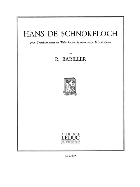 Robert Bariller: Hans de Schnokeloch | Tuba