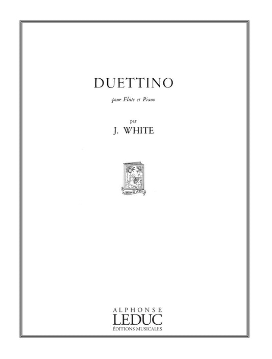 Duettino de White, Livre pour flûte et Piano