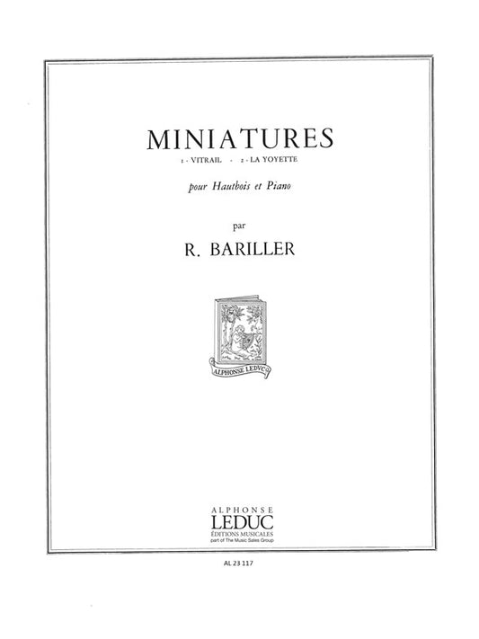 Miniatures | Robert Bariller | Hautbois
