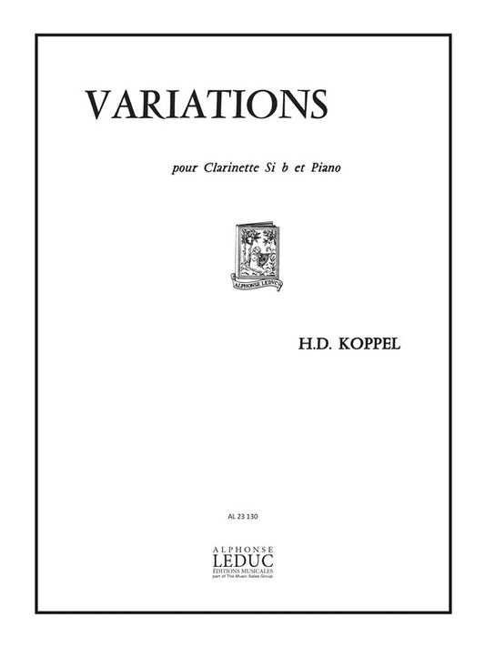 Variations | Koppel | Clarinette