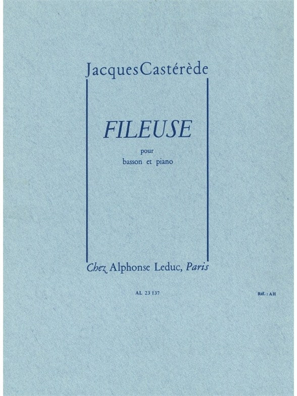 Fileuse | Jacques Castérède | Basson