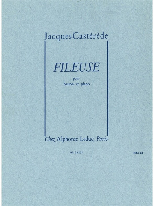 Fileuse | Jacques Castérède | Basson