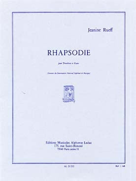 Rhapsodie | Jeanine Rueff | Trombone