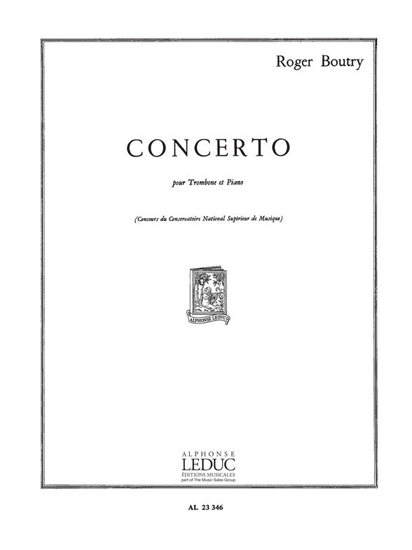 Concerto | Roger Boutry | Trombone