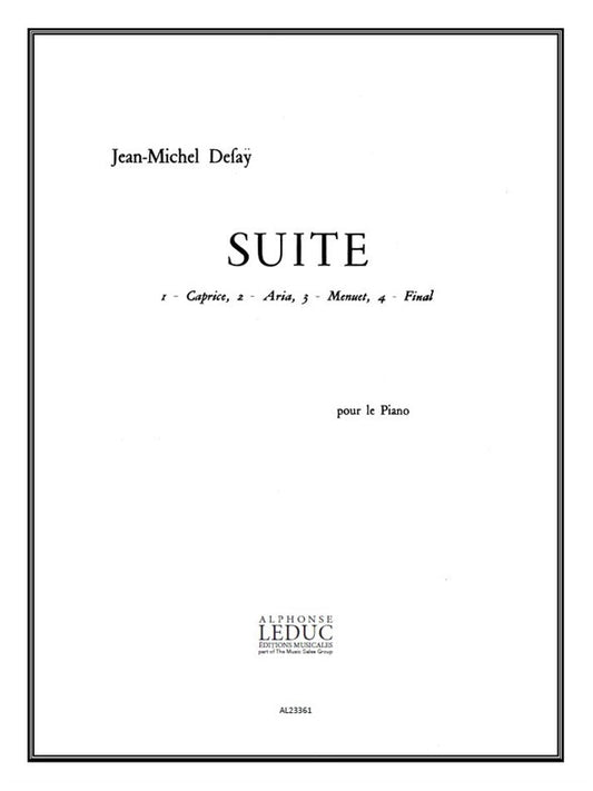 Hommage à Poulenc de Pierre-Max Dubois, Livre pour piano