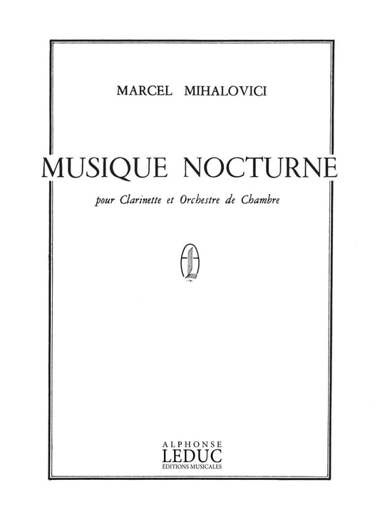 Marcel Mihalovici: Musique nocturne | Orchestre à cordes