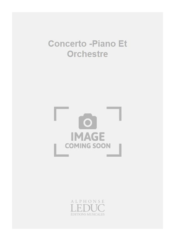 Concerto -Piano Et Orchestre | Charles Chaynes