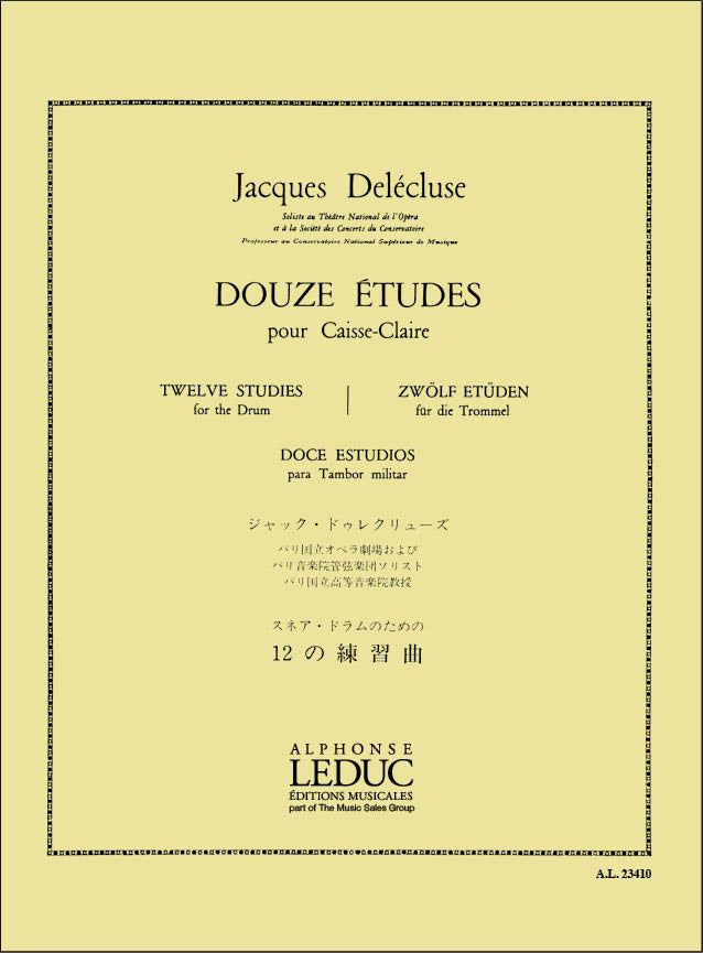 12 Études pour Caisse-Claire | Jacques Delécluse