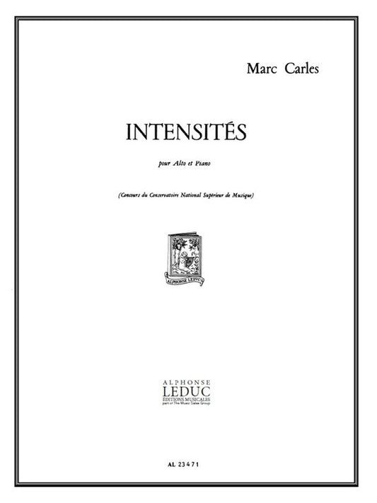 Intensites | Marc Carles | Alto