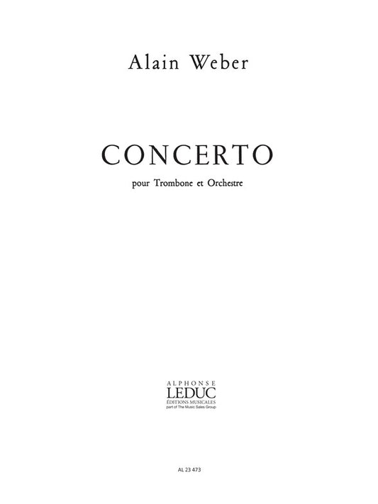 Concerto | A. Weber | Trombone
