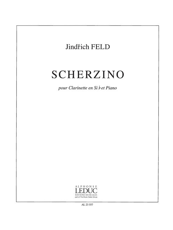 Scherzino | Jindrich Feld | Clarinette