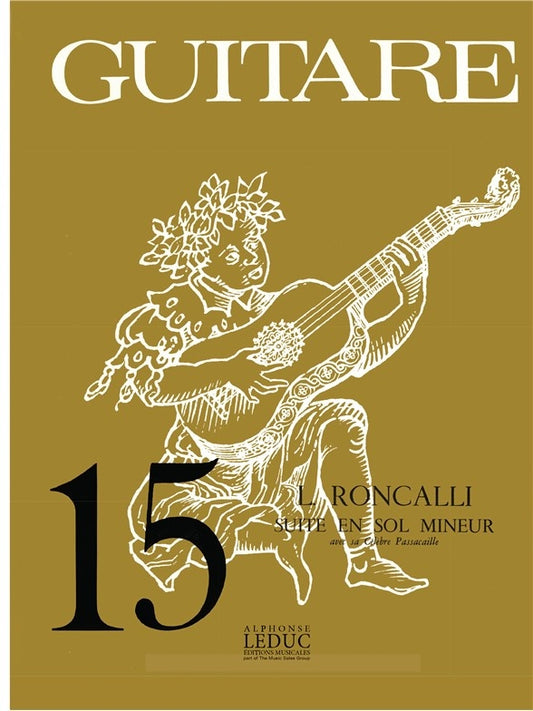 Ludovico Roncalli : Suite en sol mineur | Guitare