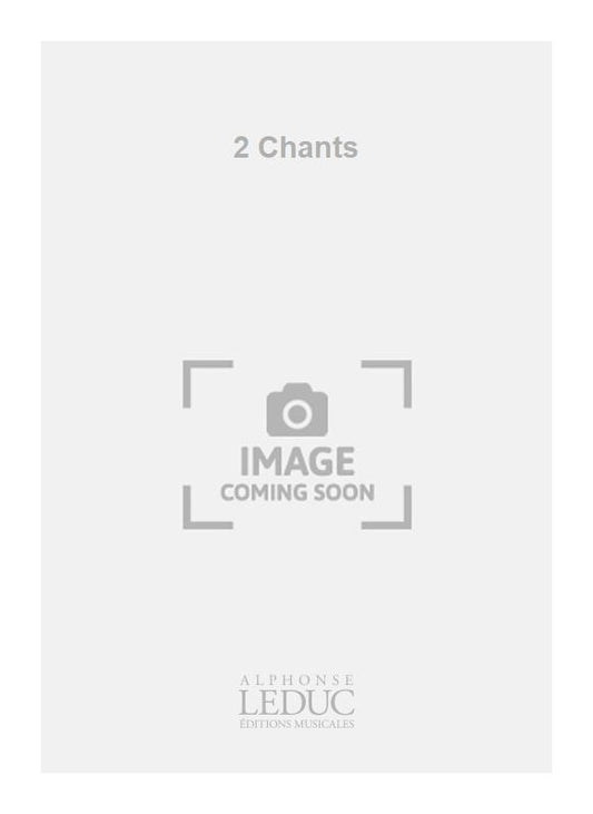 2 Chants | Johann Sebastian Bach | Voix
