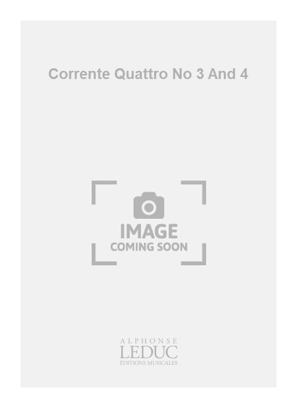 Corrente Quattro No 3 And 4 | Girolamo Frescobaldi | Guitare