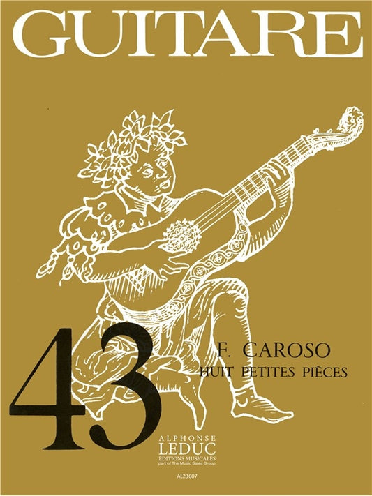 Marco Fabrizio Caroso: 8 Petites Pièces | Guitare
