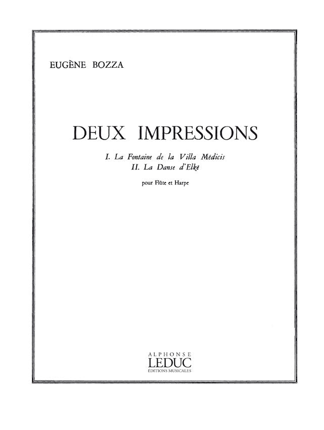 2 Impressions | Eugène Bozza | Flûte