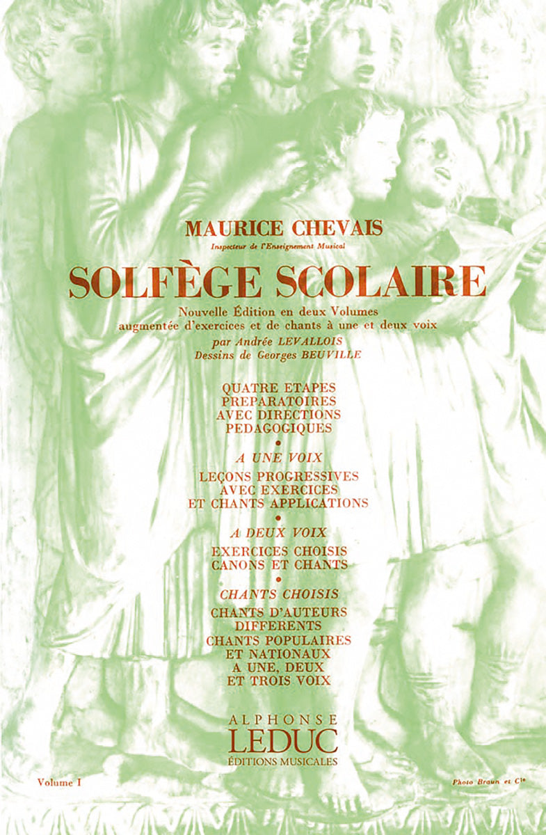 Maurice Chevais: Solfège scolaire Vol.1 | Maurice Chevais
