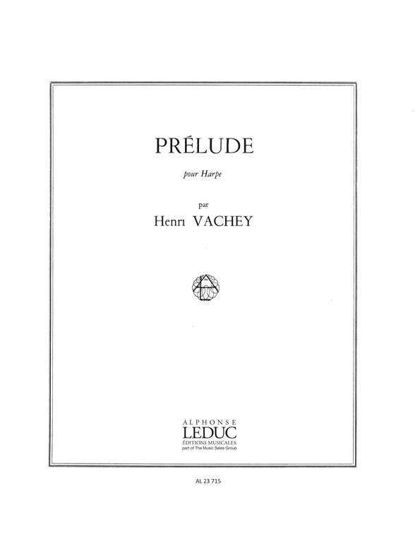 Prélude | Henri Vachey | Harpe