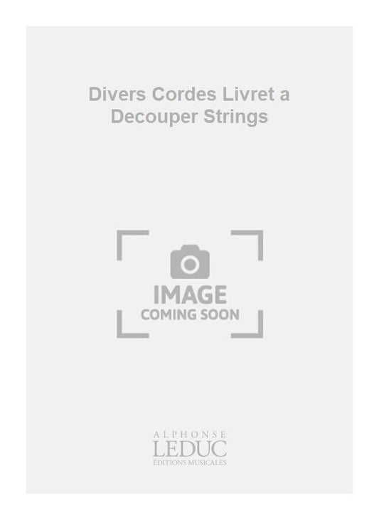 Divers Cordes Livret a Decouper Strings | Orchestre à cordes