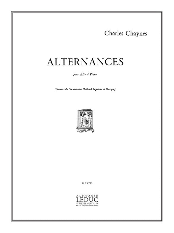 Alternances | Charles Chaynes | Alto