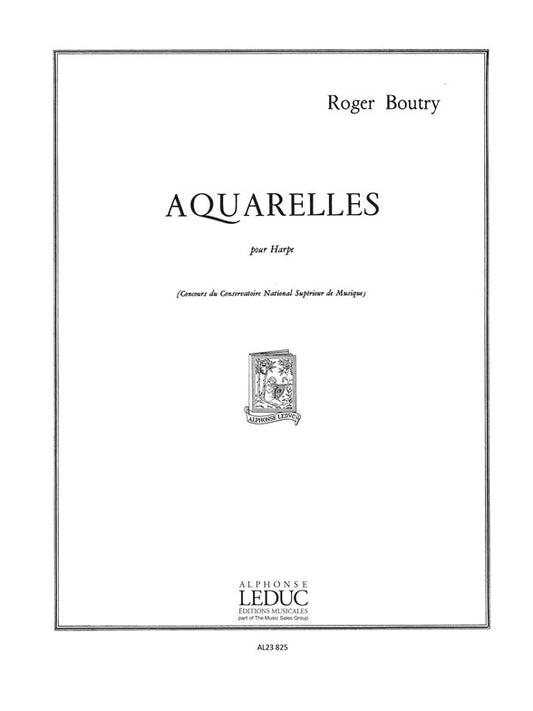 Aquarelles | Roger Boutry | Harpe