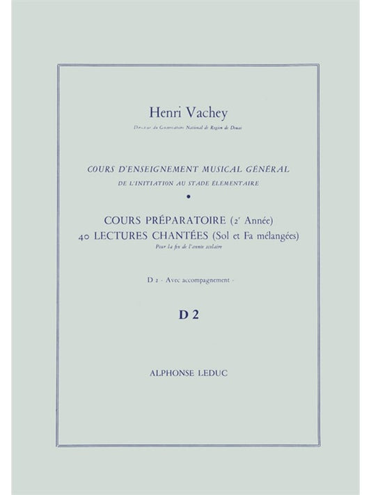 Vachey Cours Enseight Musical Général | Henri Vachey | Voix